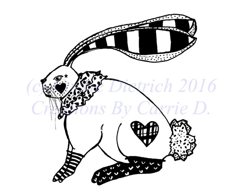 794x635 Rabbit Art Bunny Gifts Hare Drawing Animal Art Nursery Etsy