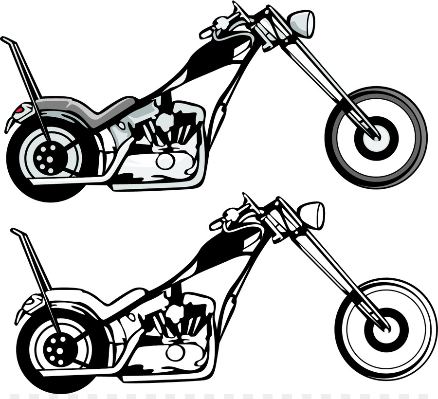 900x820 Harley Davidson Clipart Retro Motorcycle