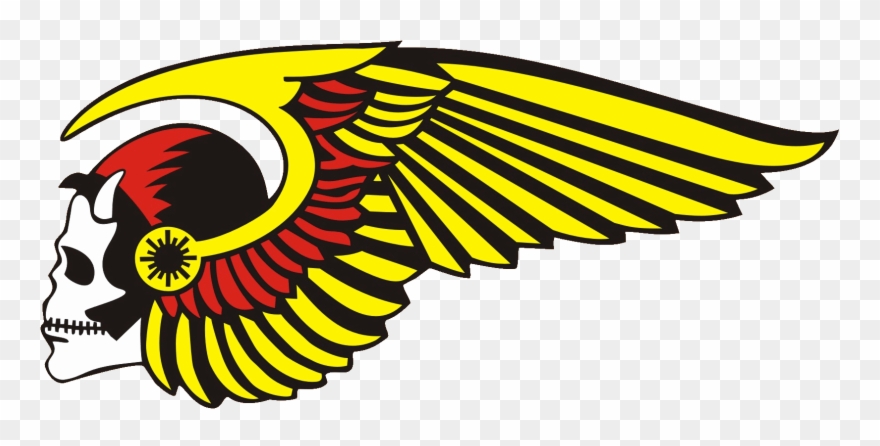 880x446 Harley Davidson Logo With Wings Outline Nvsi