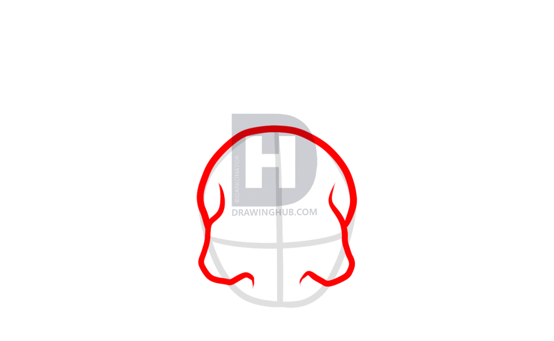 1080x665 How To Draw A Harley Davidson Skull, Step