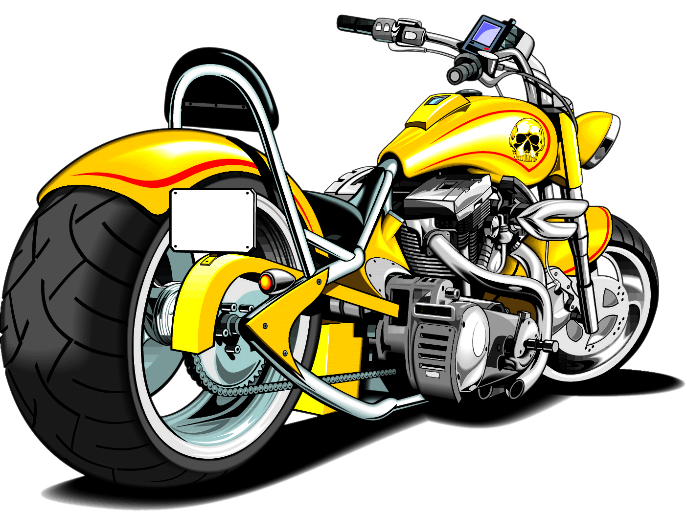 1404x1047 Cartoon Harley Davidson Drawings