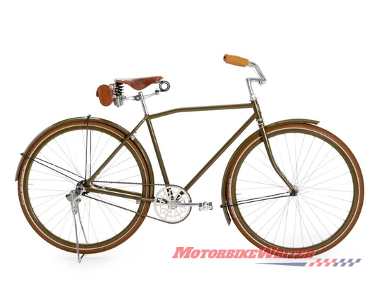 540x405 Harley Davidson Unveils Replica Bicycle