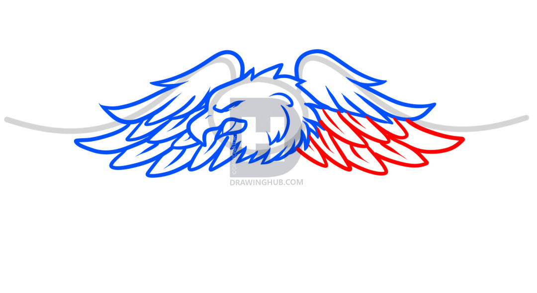 1080x590 How To Draw Harley Davidson Logo, Harley Davidson, Step