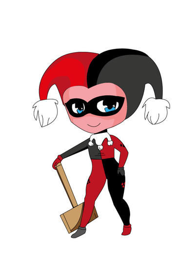 400x567 Digital Drawing Of Harley Quinn