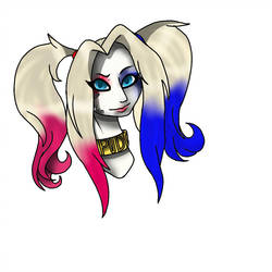 250x250 Harley Quin Drawing