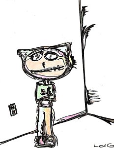 232x300 Vintage Harley Drawings