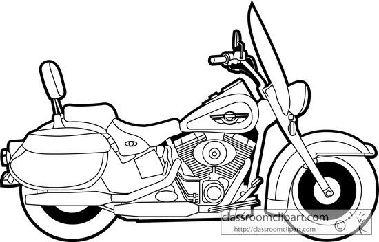 550x352 harley davidson bike motorcycle clipart, harley davidson art