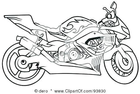 450x304 Harley Davidson Coloring Pages