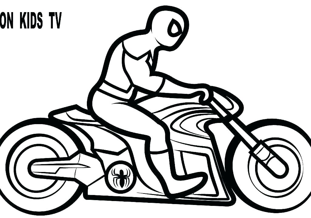 1024x720 Motorbike Coloring