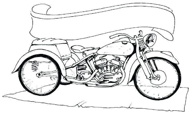 732x440 Ble Motorcycle Coloring Pages Motorcycles
