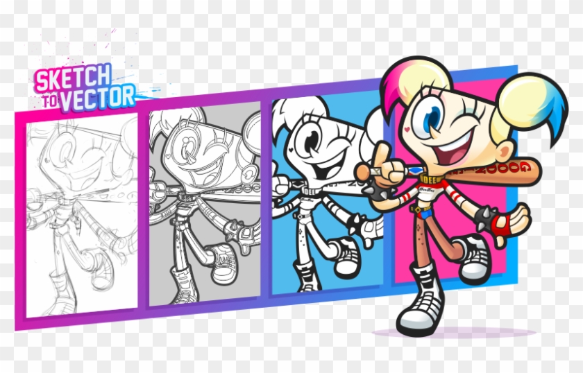 840x538 Harley Quinn Clipart Png Download