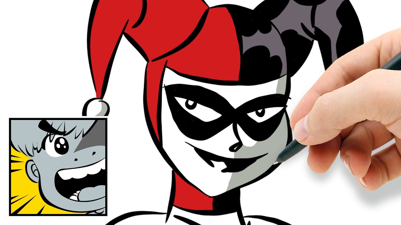 1280x720 How To Draw Harley Quinn