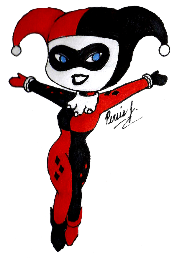 600x872 Revenge Drawing Harley Quinn Transparent Png Clipart Free