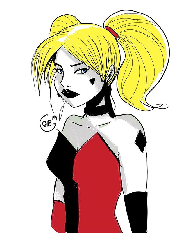 Harley Quinn Drawing | Free download on ClipArtMag