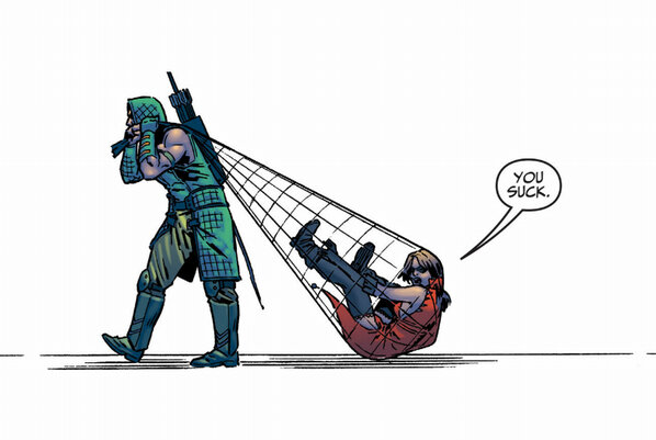 598x401 Tom Taylor On Twitter Harley Quinn And Green Arrow Get To Know