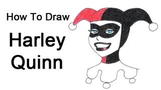 320x180 How To Draw Harley Quinn