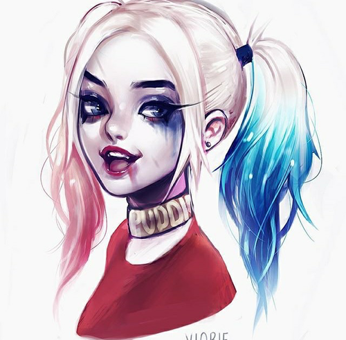 500x491 This Is Harley Quinn Wild Card On We Heart It