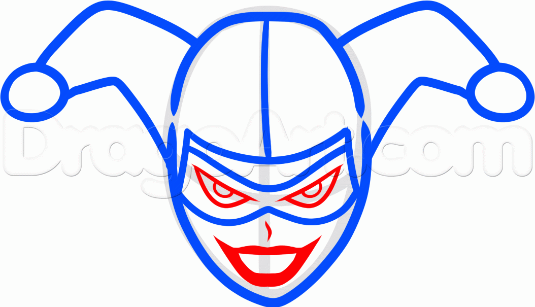 1054x605 how to draw harley quinn easy step drawings in harley