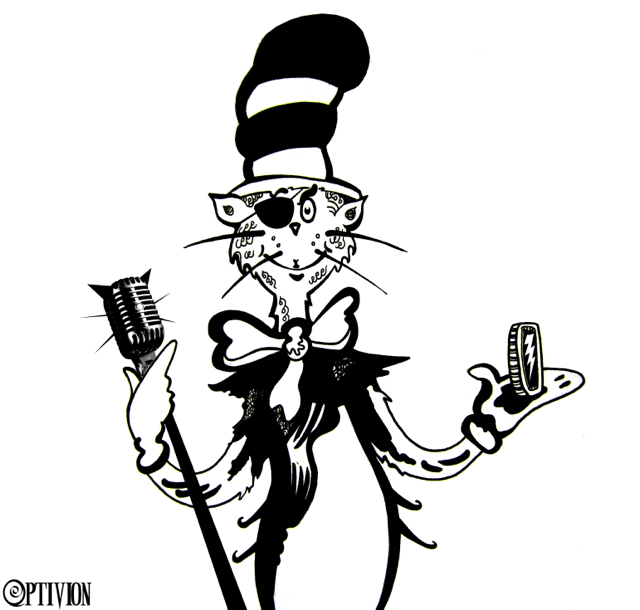 640x610 The Cat In The Hat Has A Harmonica And A Patch Optivion