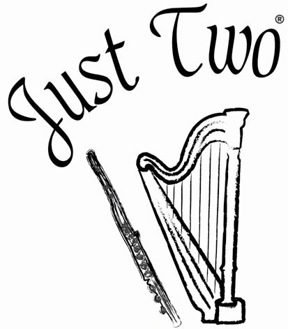 413x472 Just Two Flute And Harp Duo