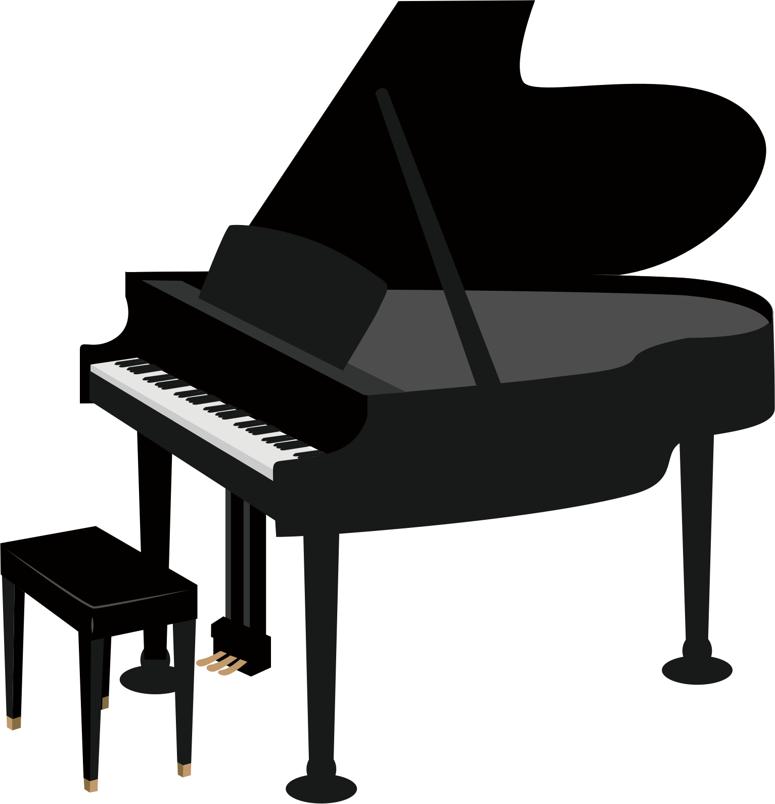 1533x1590 Collection Of Free Piano Drawing Instrument Download On Ui Ex