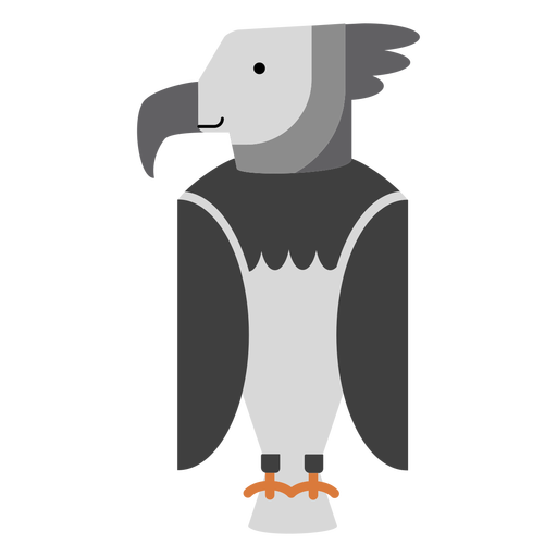 512x512 Harpy Eagle Bird Illustration