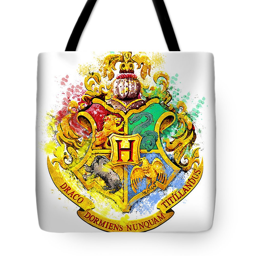 1000x1000 Hogwarts Crest Tote Bag For Sale