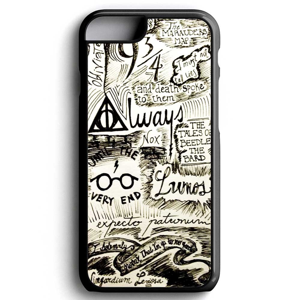 1000x1000 Harry Potter Drawings Iphone Case