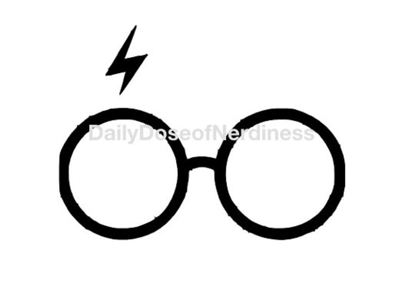 Harry Potter Glasses Drawing | Free download on ClipArtMag