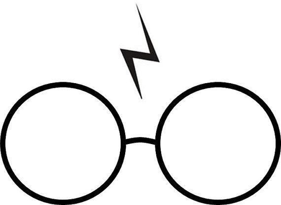 570x417 Harry Potter Glasses And Scar Temporary