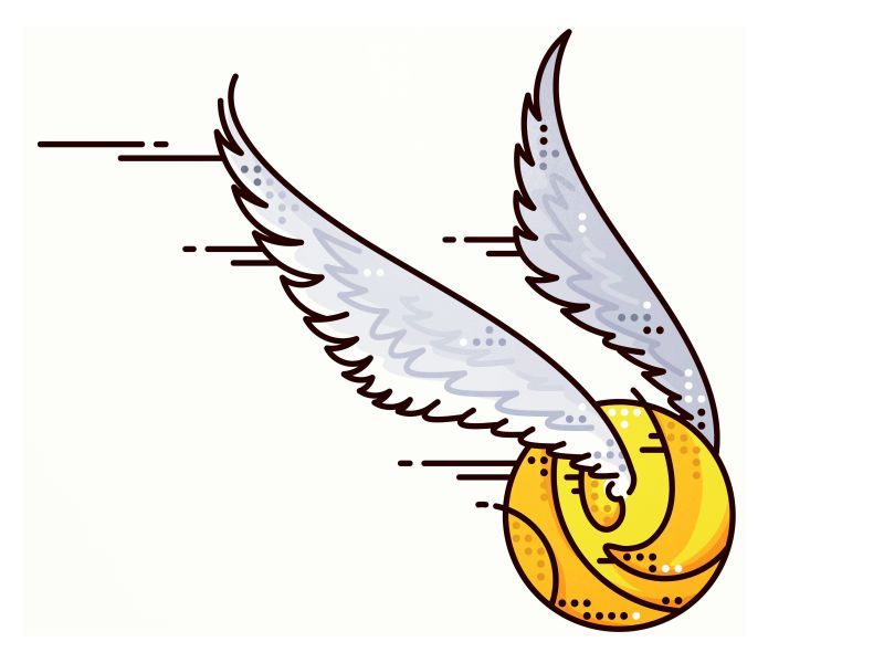 800x600 Harry Potter!! Golden Snitch!! In Illustration Harry