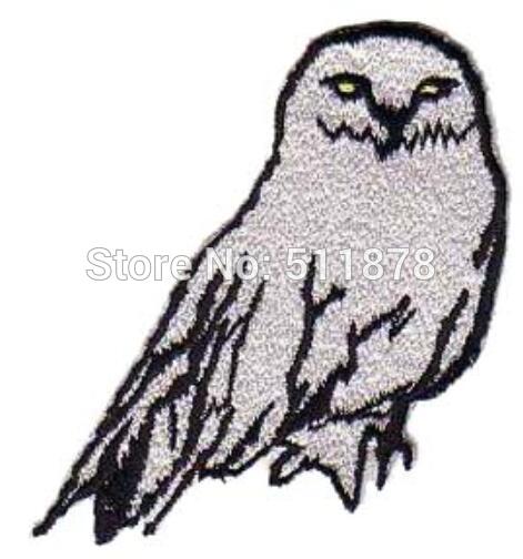 471x504 Harry Potter Hedwig The Snow Owl Badge Crest Patch Embroidered