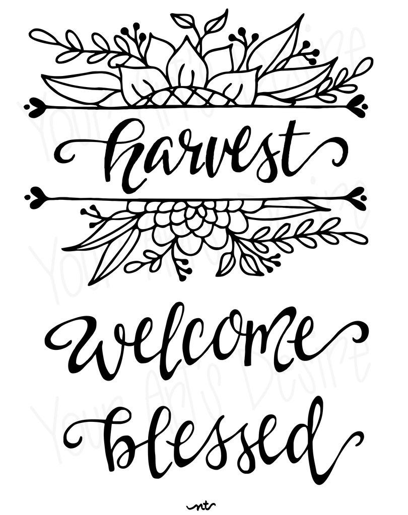 810x1023 harvest blessed welcome fall silkscreen your art's desire studio