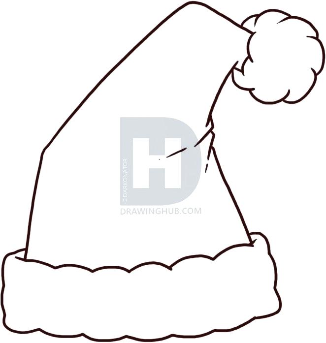 662x697 How To Draw A Hat How To Draw Hat