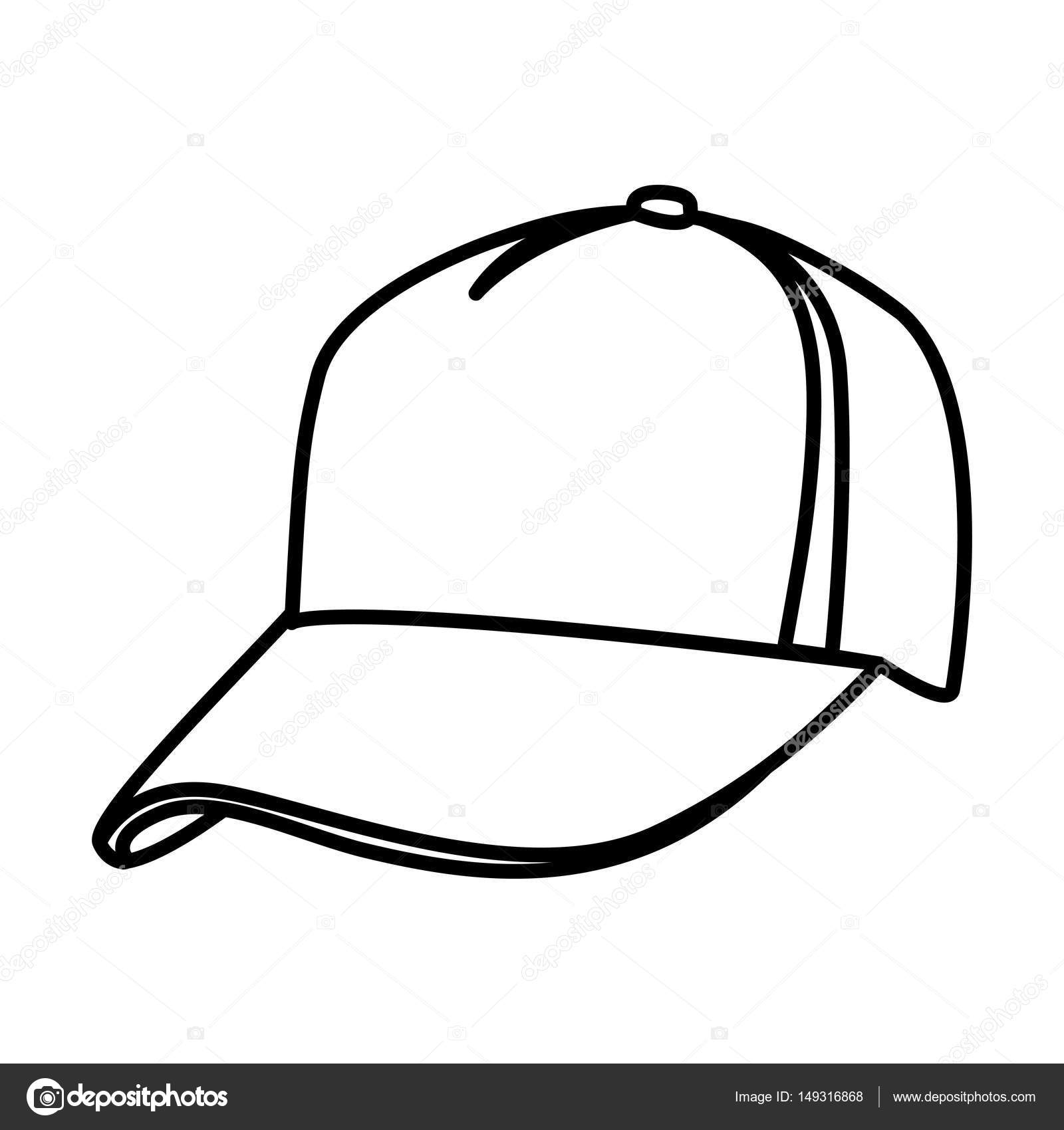 1600x1700 Cap Drawing Line For Free Download