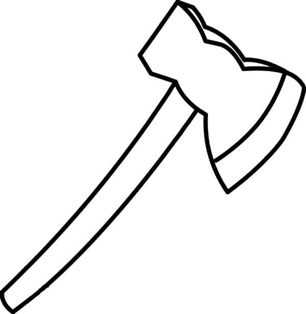 600x614 hatchet man coloring pages color bros