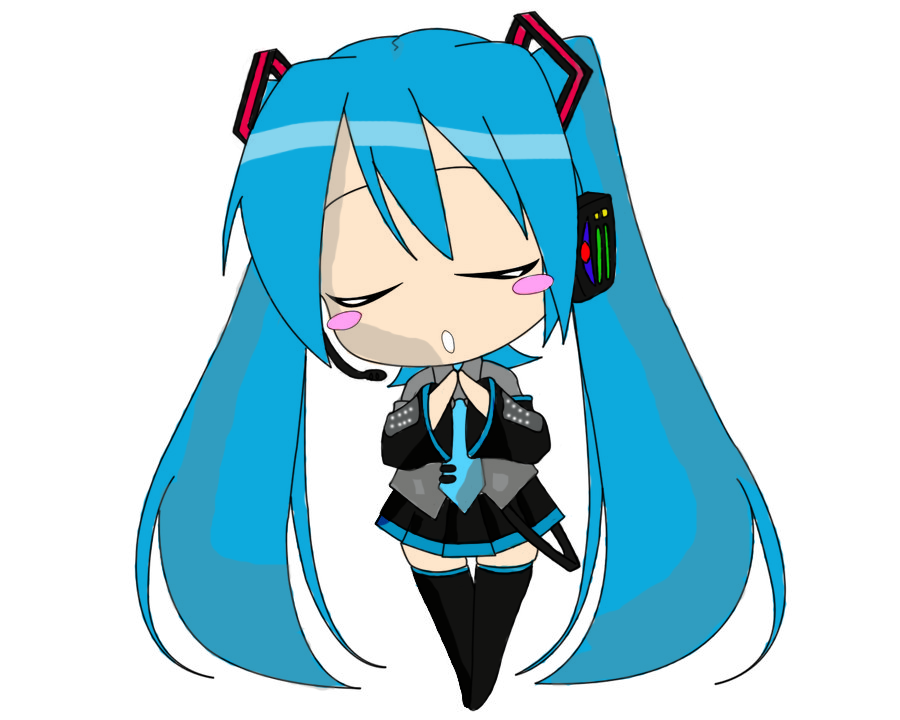 900x720 Hatsune Miku Chibi