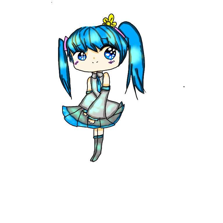768x768 Hello Everyone This Is My First Time Drawing Hatsune Miku Cute