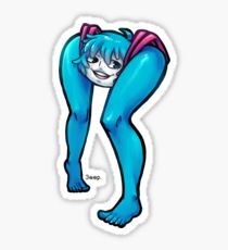 210x230 Miku Hatsune Drawing Stickers Redbubble