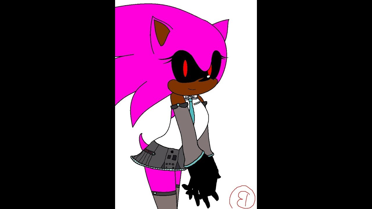 1280x720 Drawing Myself With A Hatsune Miku Costume!!