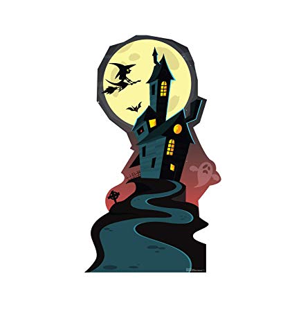 422x450 Advanced Graphics Halloween Haunted House Life Size