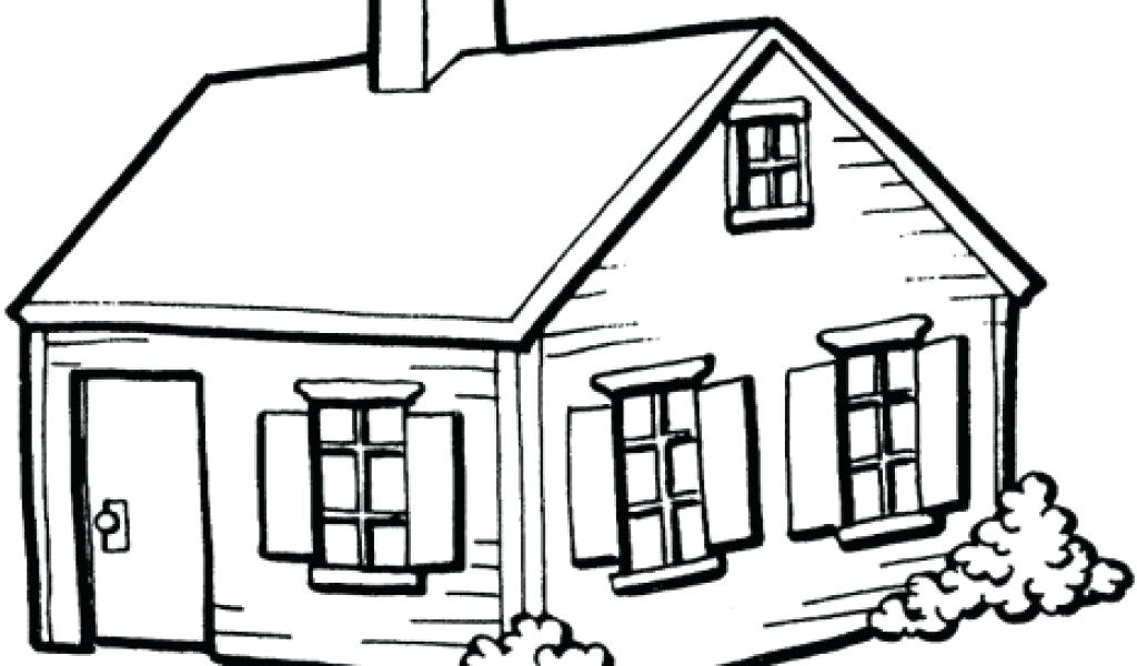 1024x600 House Drawing Easy Simple House Drawing Easy Tools To Draw Simple