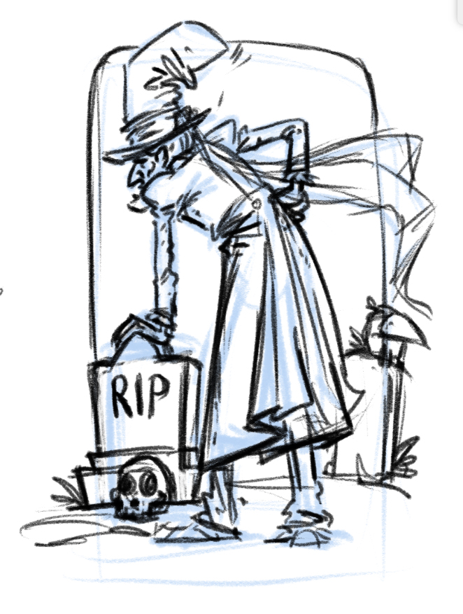 662x877 Forrest Card Haunted The Drawing Club