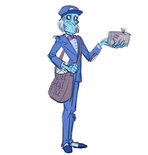 500x524 Ghost Post Haunted Mansion Wiki Fandom Powered