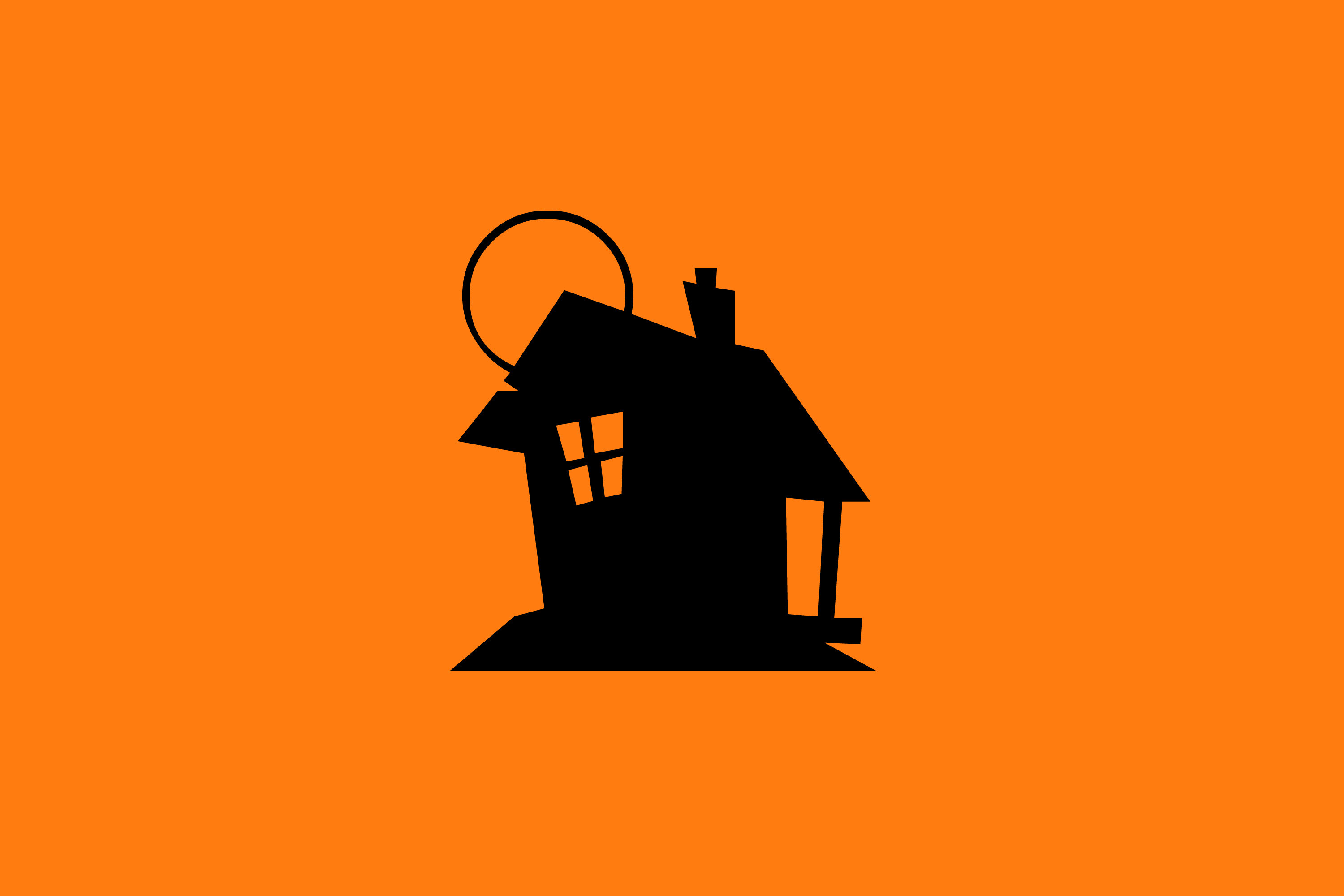 3000x2000 Haunted House Background Images