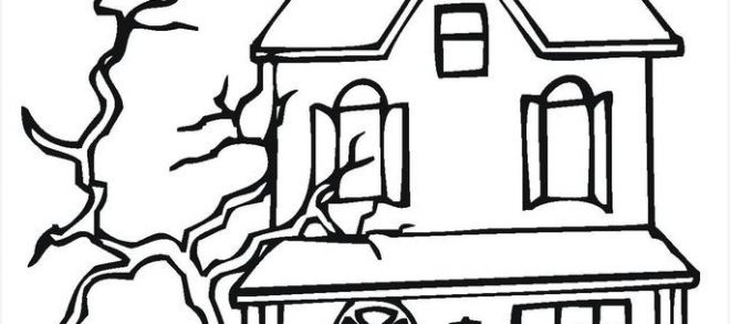660x293 Haunted House Plans Buy Haunted House Drawing