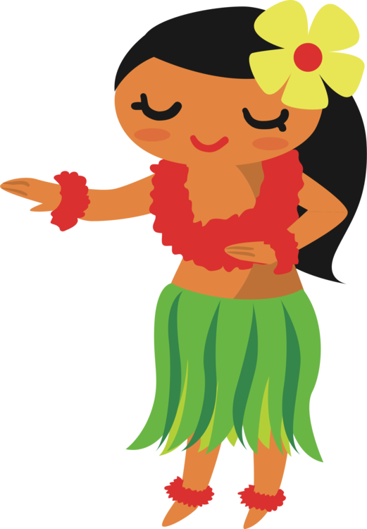 521x750 Hula Dance Hawaii Art Drawing Cc0
