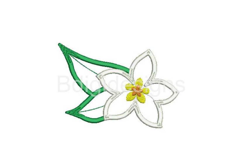 794x565 Hawaiian Lei Flower Applique Embroidery Design Etsy