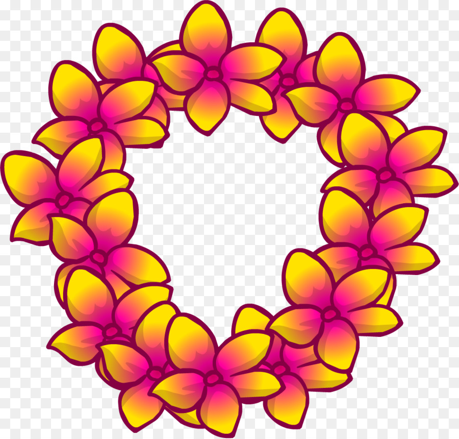 900x860 Lei, Flower, Line, Transparent Png Image Clipart Free Download