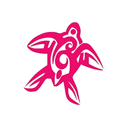 425x425 Tribal Hawaiian Sea Turtle